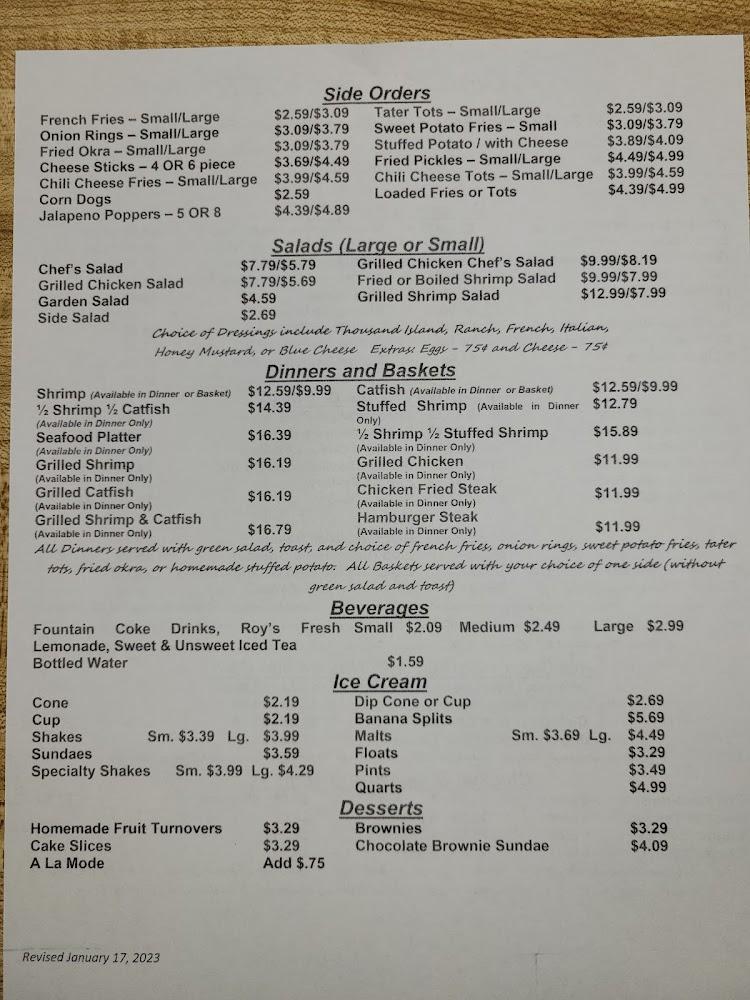 Chick's Burger Menu image 2